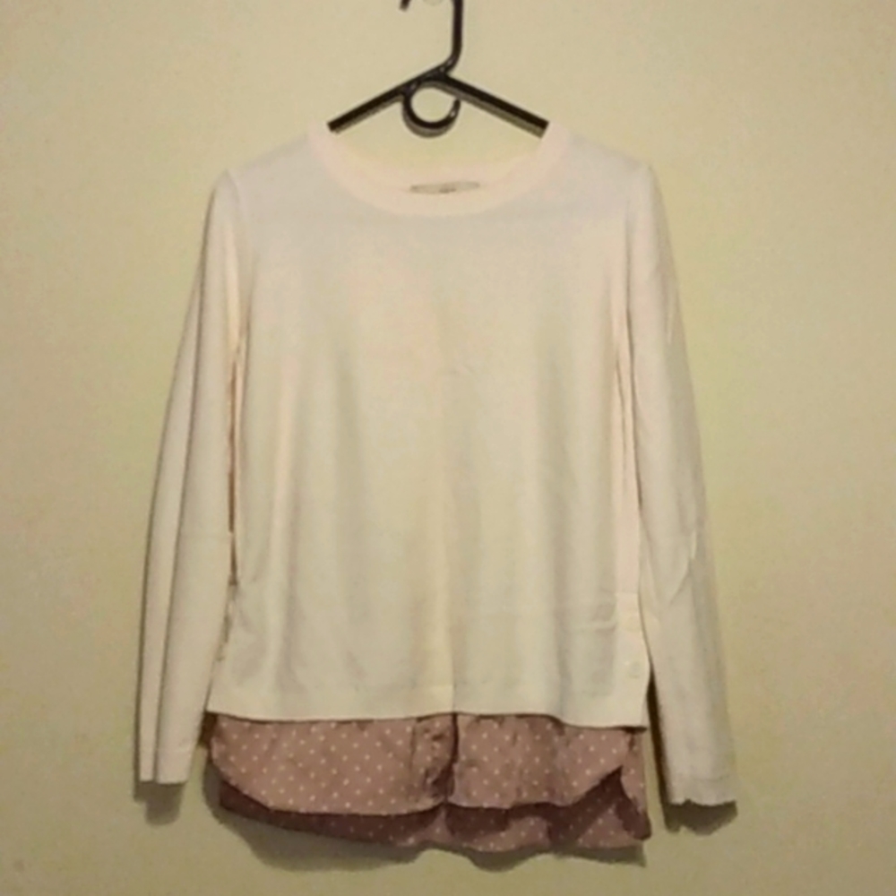 Ann Taylor Loft cream sweater